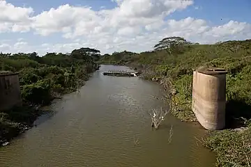 Le Najasa près de la ville de Najasa