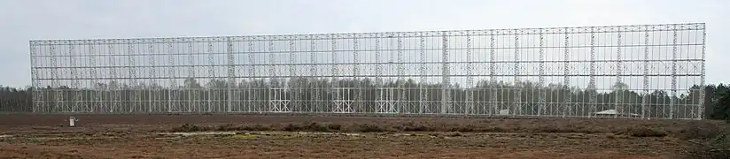 La station de radioastronomie de Nançay, en 2008.