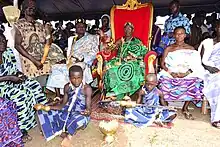 Le roi Abron (Bron) Nanan ADJIMAN