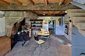 Cuisine de la ferme de la Proiselière.