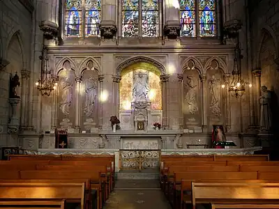 Autel de Notre-Dame-de-Miséricorde.