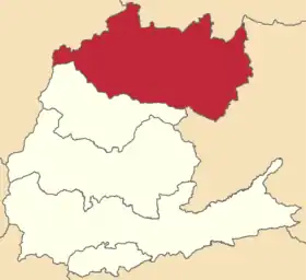 Localisation de Canton d'El Chaco