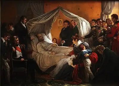 Mort de Napoléon (1829), Arenenberg, Napoleonmuseum.