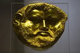 Masque d'un souverain thrace, peut-être Térès Ier.