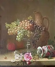 Nature morte aux raisins