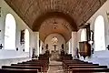 La nef de l’église Saint-Laurent.
