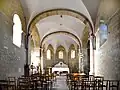 La nef de l’église Saint-Martial.