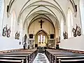 Vue intérieure de l'église Saint-Maurice