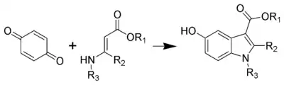 Synthèse de Nenitzescu de l'indole