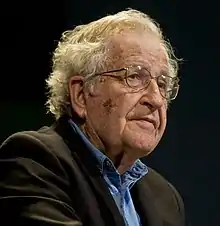Le linguiste et intellectuel américain Noam Chomsky.