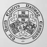 Logo de North Eastern Railway