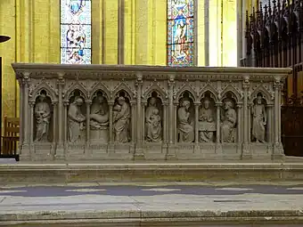 Maître-autel (1852), collégiale Notre-Dame-d'Espérance de Montbrison.