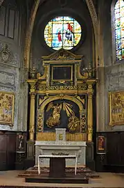 Abside de la chapelle.