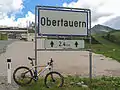 Obertauern, plaque