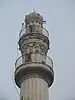 Les étages et balcons circulaires de Shaheed Minar (avant la restauration).