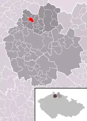 Localisation de Okrouhlá