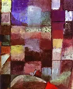 Motiv aus Hammamet de Paul Klee, Kunsthalle Basel.