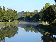 L'Aulne canalisée près de Châteauneuf-du-Faou 3.