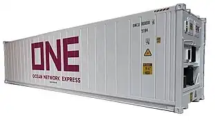 Conteneur réfrigéré ONE.