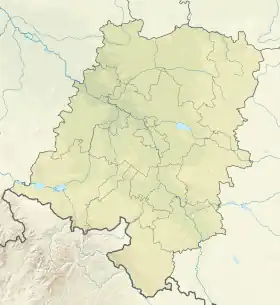 Voir sur la carte topographique de Voïvodie d'Opole