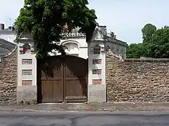 Photographie du porche de l'orangerie.
