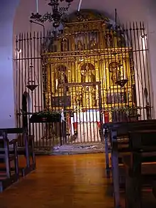 Église Sant Martí de la Cortinada, chapelle.