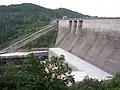 Barrage d'Orlík (364&nbsp;MW) sur la Vltava, 2008.