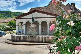 La fontaine-lavoir du Seult.