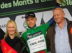 Mads Würtz Schmidt est leader du classement par points.