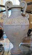 Vase funéraire du -IV/-IIIe siècle.