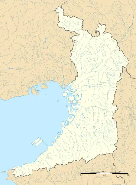 (Voir situation sur carte : préfecture d'Osaka)