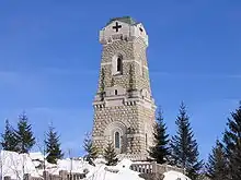 Ossuaire du Pasubio au col de Pian delle Fugazze.