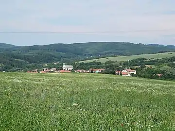 Vue générale d'Osvětimany.