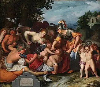 Allégorie sur les tentations de la jeunesse' (1597-1610), Statens Museum for Kunst.