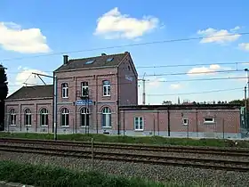 Bâtiment de la gare en 2013.