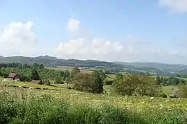 Le Morvan à Ouroux-en-Morvan, dans l'est.