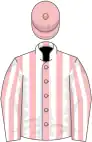 Pink and white stripes, pink cap