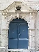 Entrée, hôtel de Grasset, rue de la Foire