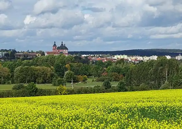 Přeštice : vue générale.