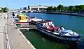 Port de la Gare, côté pont de Bercy.