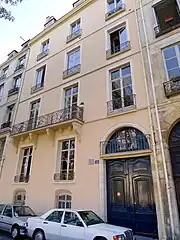 Hôtel particulier du no&nbsp;11.
