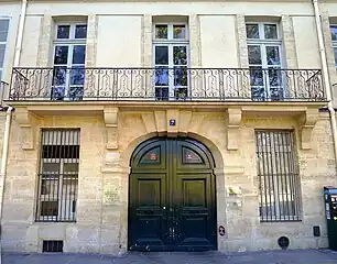 Hôtel particulier du no&nbsp;7.