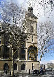La tour de l'Horloge (XIVe et XVIe&nbsp;siècles).
