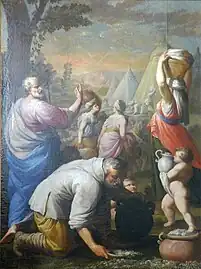 La récolte de la manne.