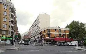 Illustration de la Porte Chaumont