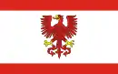 Drapeau de Ośno Lubuskie