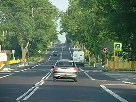 La E373 près de Chełm en Pologne