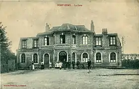 La gare de Pont-Remy, au début du XXe&nbsp;siècle.
