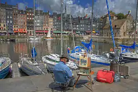 Le quai de Honfleur.