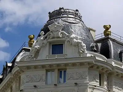 Façade du Palace Hôtel